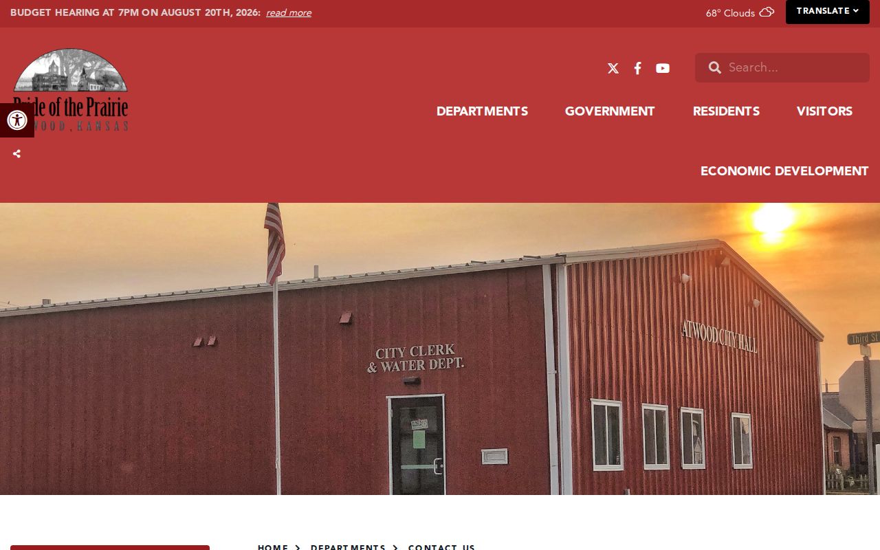 Atwood Rawlins County police and arrest record contact page