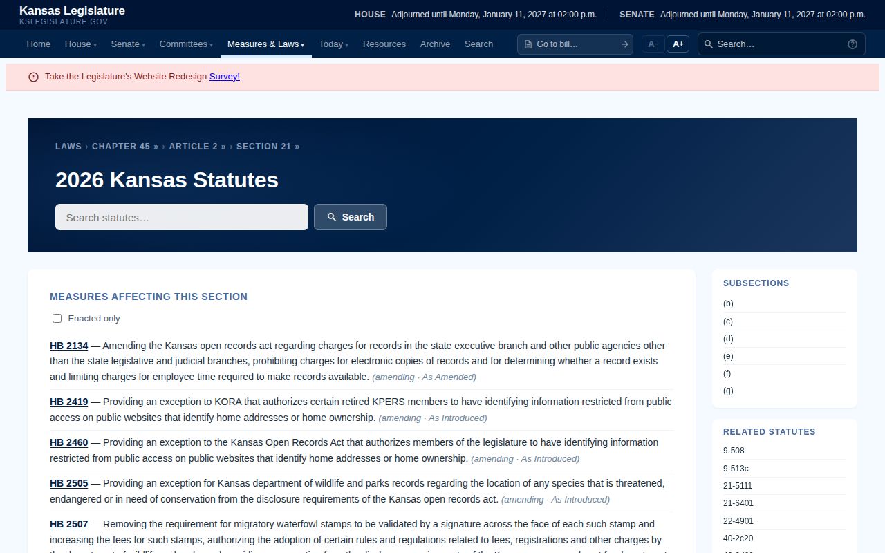 Kansas public-record access exceptions for a Rawlins County booking request
